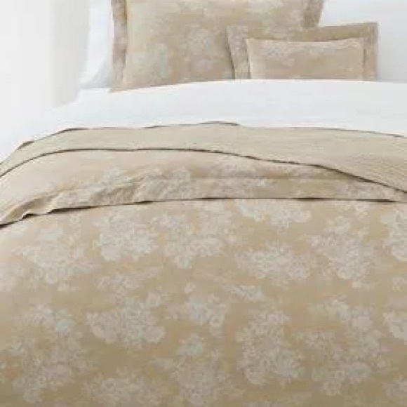 Lauren Ralph Lauren Mya Floral Duvet Cover in Pearl, NEW, Size Queen - Picture 3 of 7